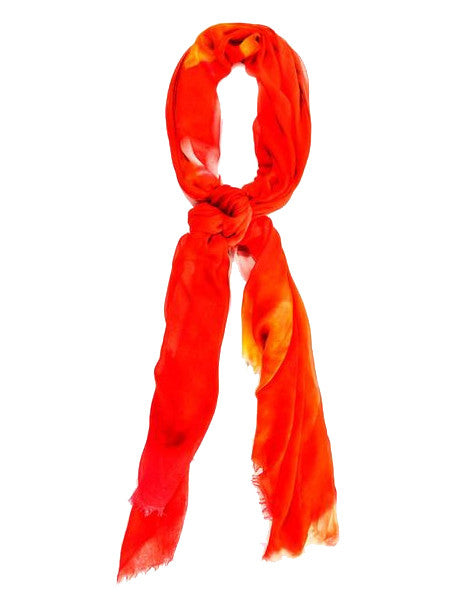 Amaryllis - Designer Luxury scarf by Sheila Johnson Collection