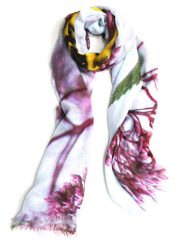 Butterflies - Designer Luxury scarf by Sheila Johnson Collection