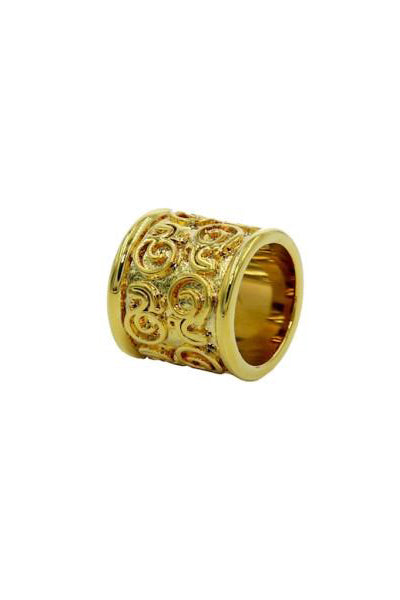 gold scarf ring